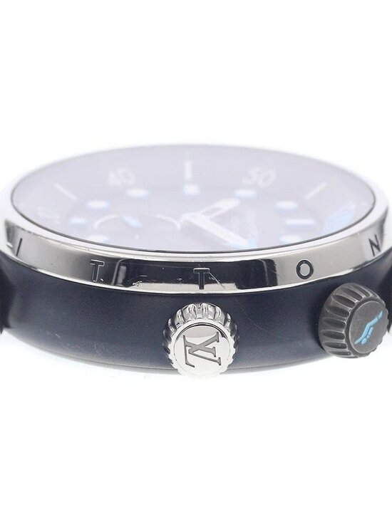 LOUIS VUITTON Tambour Street Diver QA121 Navy Dial Automatic Men\'s Watch_960018